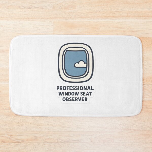 Item preview, Professional Window Seat Observer Minimal Travel Shirt designed and sold by Naviora.