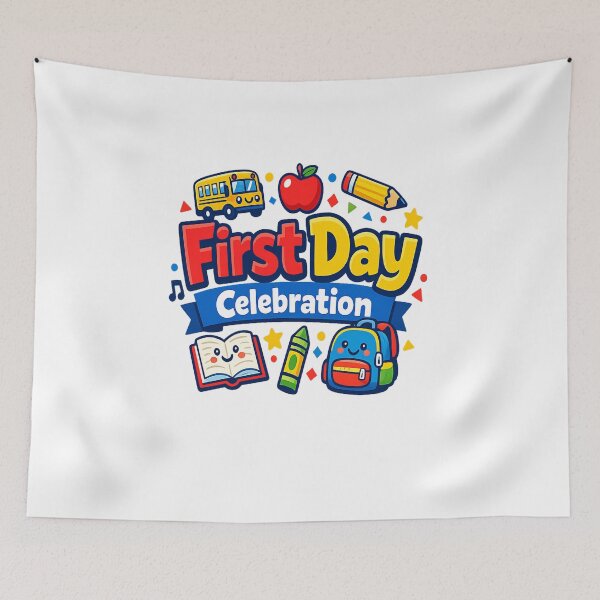 Item preview, First Day Celebration Cute Kawaii Back to School Teacher Student designed and sold by shemodas.