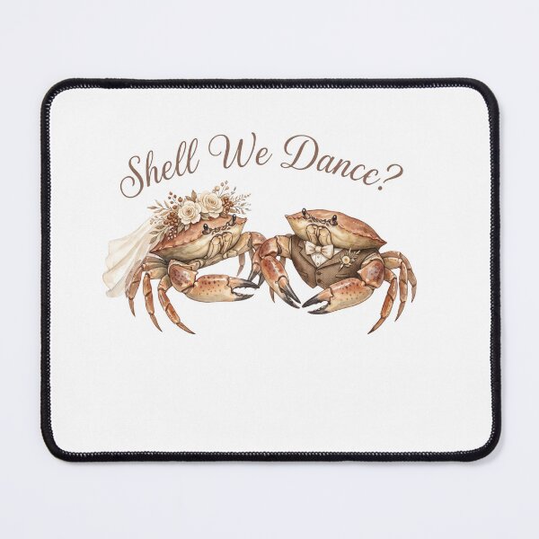 Item preview, Crab Wedding Couple designed and sold by Tiffany Roy.