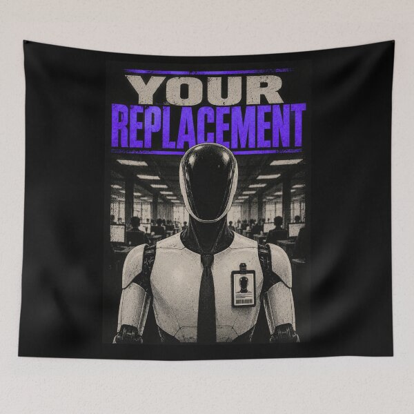 Item preview, Ai Technology Futuristic Robot Tech Graphic designed and sold by TEEJAMBOREE.
