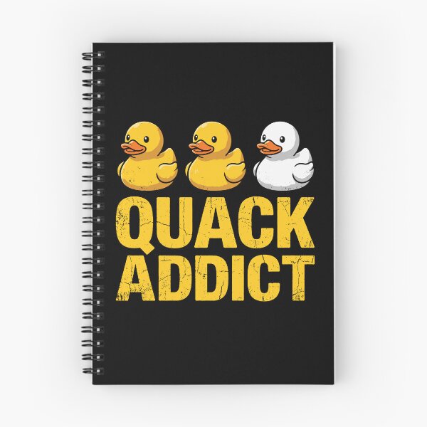 Item preview, Quack Addict Rubber Duck Lover Enthusiast designed and sold by Doodleoub.