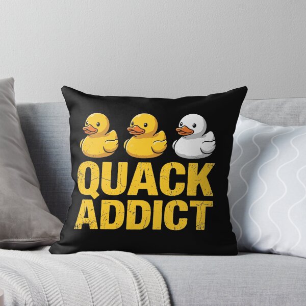 Item preview, Quack Addict Rubber Duck Lover Enthusiast designed and sold by Doodleoub.