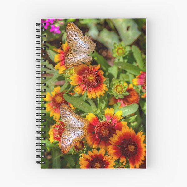 Item preview, Orange Flowers and Butterflies designed and sold by River Oak Media.