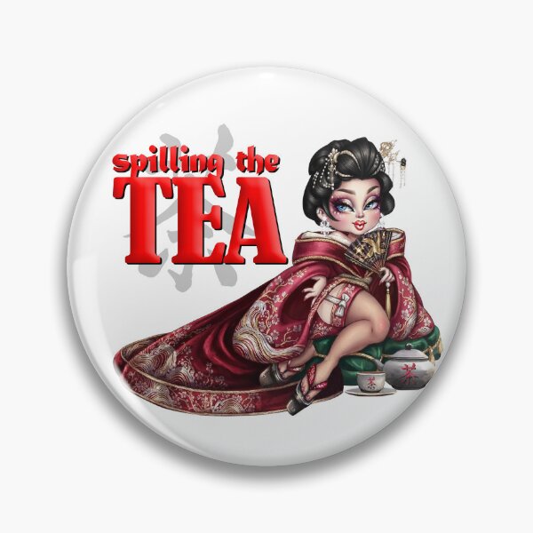 Item preview, SPILLING THE TEA designed and sold by HAVANA BOY INC..