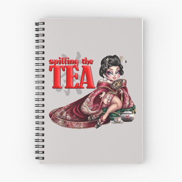Item preview, SPILLING THE TEA designed and sold by HAVANA BOY INC..