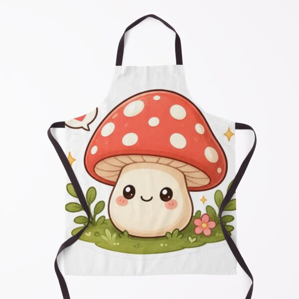 Item preview, Cute Kawaii Mushroom Sticker | Adorable Mushroom Character | Cute Cottagecore Mushroom designed and sold by Vegasstickers.