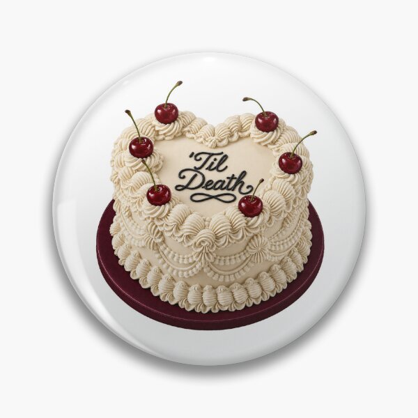 Item preview, Spooky Romantic Vintage Cake designed and sold by popdaydreams.
