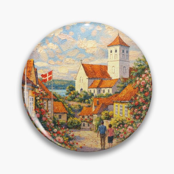 Item preview, Mariager painting, Denmark – A Beautiful place in Europe. designed and sold by GalleryKauffeld.