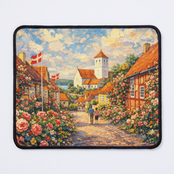 Item preview, Mariager painting, Denmark – A Beautiful place in Europe. designed and sold by GalleryKauffeld.