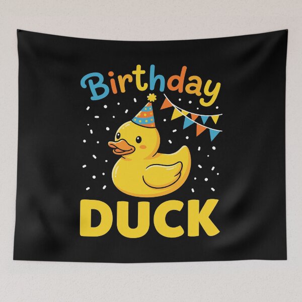 Item preview, Birthday Duck Party Animal Lover Celebration Kids Toddler designed and sold by Doodleoub.