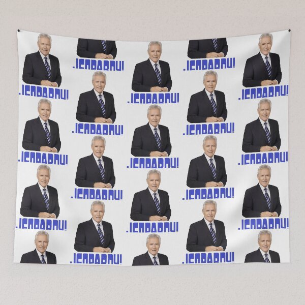 Item preview, Trending Alex Trebek Jeopardy Classic designed and sold by Jenisdeauro.