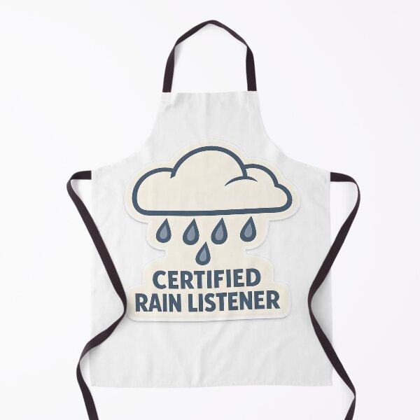 Item preview, Certified Rain Listener Minimal Nature Design designed and sold by Naviora.