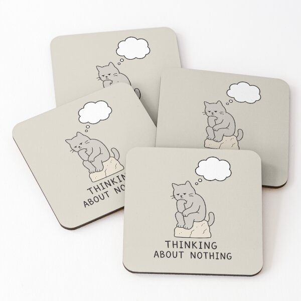 Item preview, Thinking About Nothing designed and sold by MonkiFlipp.