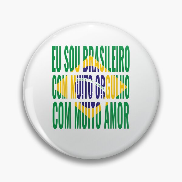 Item preview, Brazil 2026 World Cup Flag Text - Eu Sou Brasileiro designed and sold by JR78.