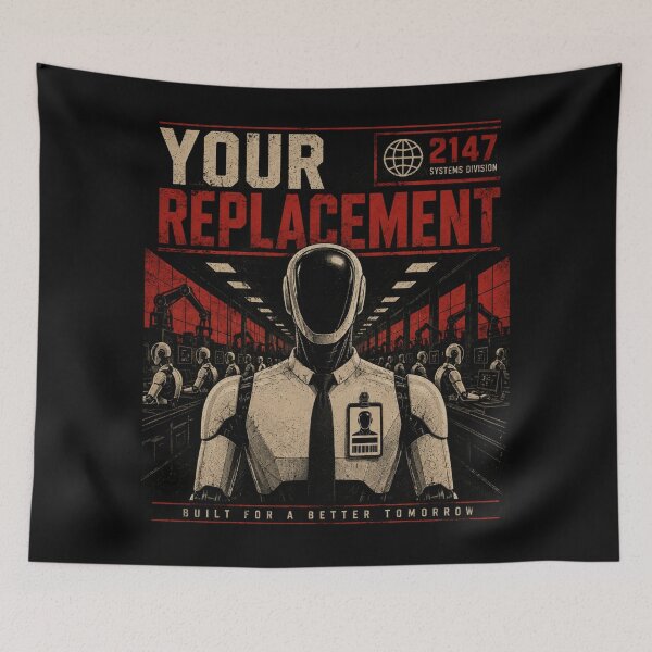 Item preview, Ai Technology Futuristic Robot Tech Graphic designed and sold by TEEJAMBOREE.
