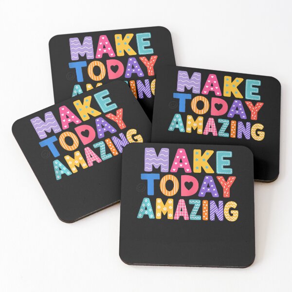 Item preview, Make Today Amazing Growth Mindset Motivational Saying designed and sold by ripgoatclothing.