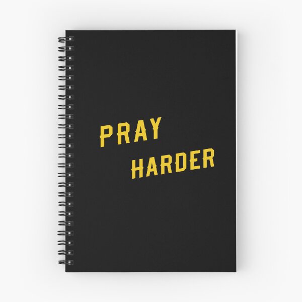 Item preview, Pray Harder Motivational Christian Quote designed and sold by Drami21.