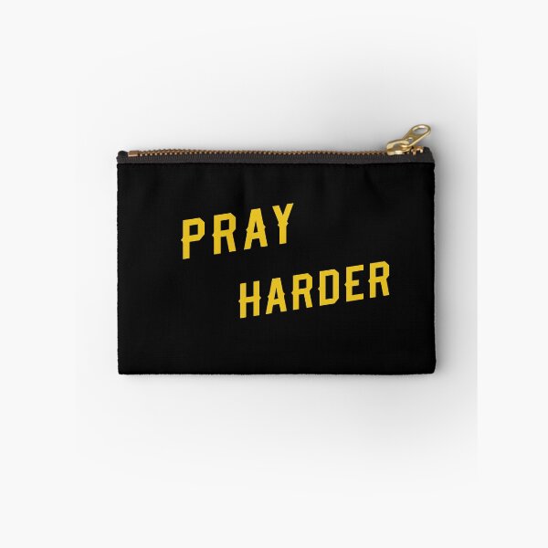 Item preview, Pray Harder Motivational Christian Quote designed and sold by Drami21.