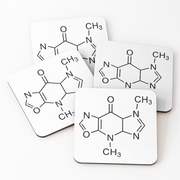 Item preview, Coffee Molecule Formula designed and sold by CoconutSportsCo.