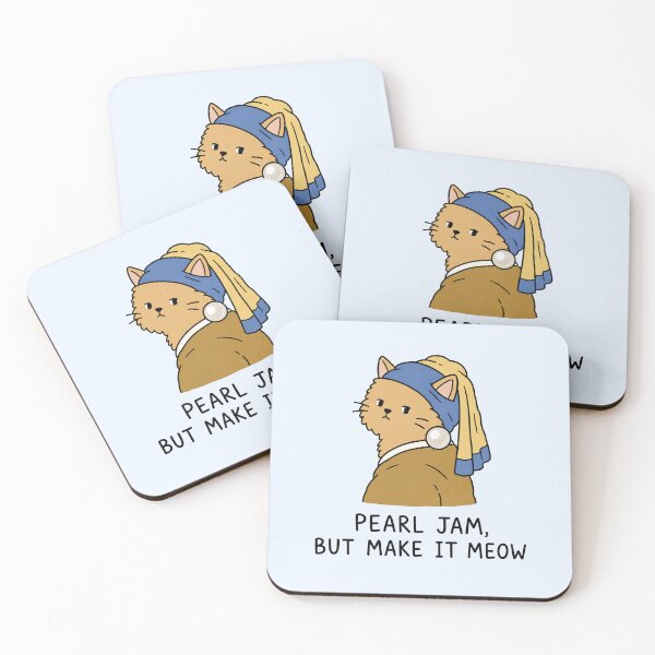 Item preview, Pearl Jam, But Make It Meow designed and sold by MonkiFlipp.