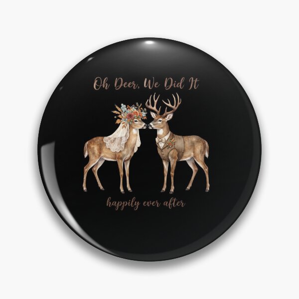 Item preview, Deer Wedding Couple designed and sold by Roy & Tiffany.