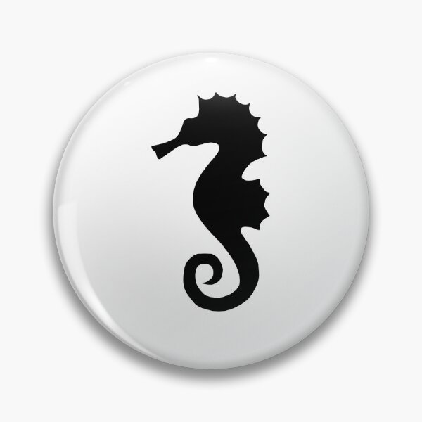 Item preview, Seahorse Silhouette – Minimalist Line Art designed and sold by Soulink-Studio.