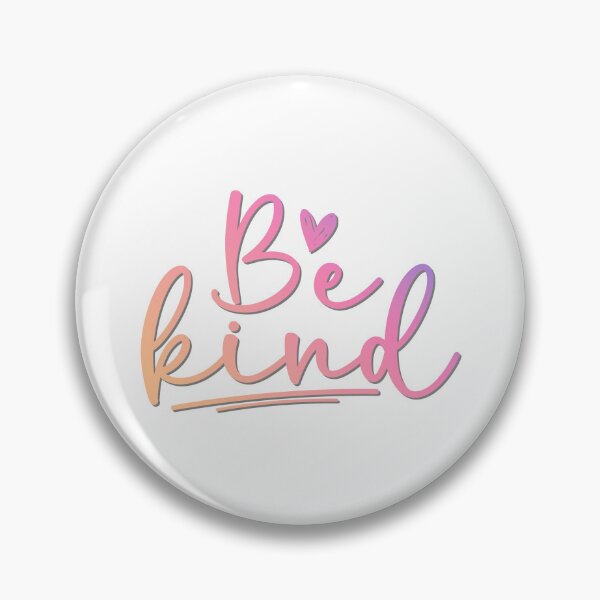 Item preview, Be Kind - Cute Pastel Gradient Typography Quote designed and sold by EleFile.