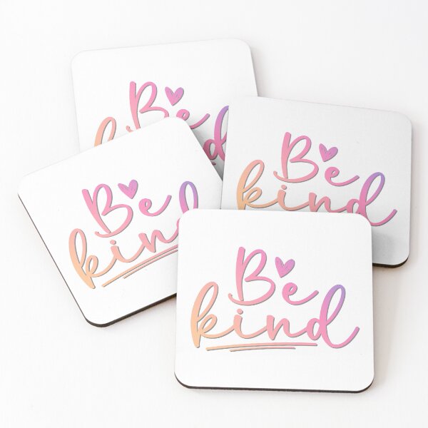 Item preview, Be Kind - Cute Pastel Gradient Typography Quote designed and sold by EleFile.