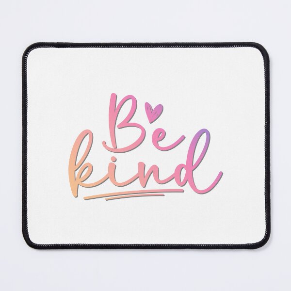 Item preview, Be Kind - Cute Pastel Gradient Typography Quote designed and sold by EleFile.