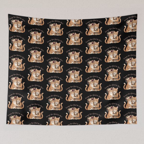 Item preview, Tabby Cat Wedding designed and sold by Roy & Tiffany.