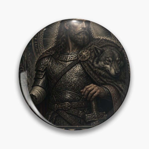 Item preview, Tyr Norse God of War and Justice - Dark Academia Gothic Art designed and sold by SunnyDesign82.