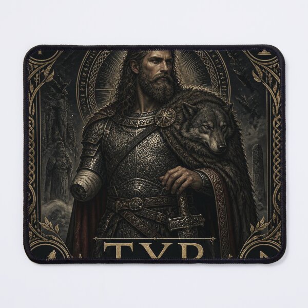 Item preview, Tyr Norse God of War and Justice - Dark Academia Gothic Art designed and sold by SunnyDesign82.