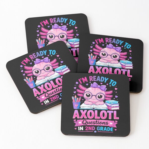 Item preview, Ready To 2Nd Grade Axolotl Back To School Second Grade Girl designed and sold by ripgoatclothing.