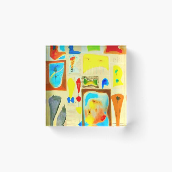 Item preview, A palette of imagery - 1944 BY Adolph Gottlieb designed and sold by Bivrgagnon.