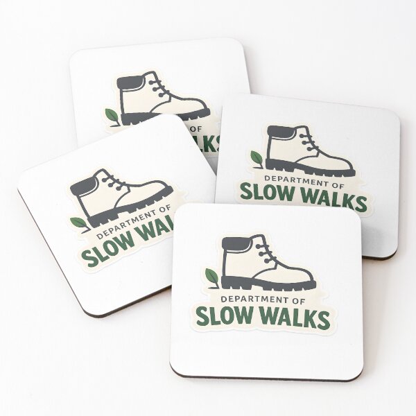 Item preview, Department of Slow Walks Minimal Hiking Design designed and sold by Naviora.