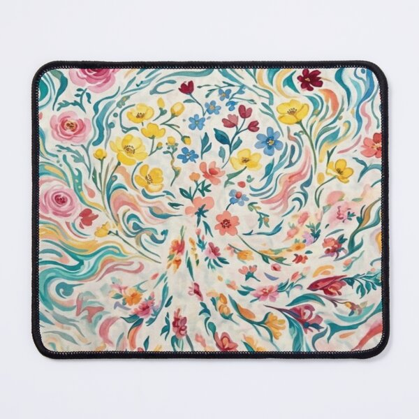 Item preview, Vibrant Spring Wildflower Burst - Watercolor Botanical Garden Pattern designed and sold by adlkh.