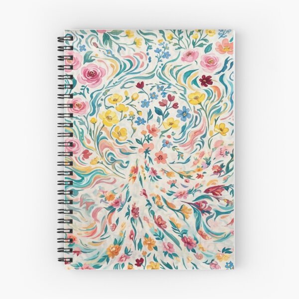 Item preview, Vibrant Spring Wildflower Burst - Watercolor Botanical Garden Pattern designed and sold by adlkh.