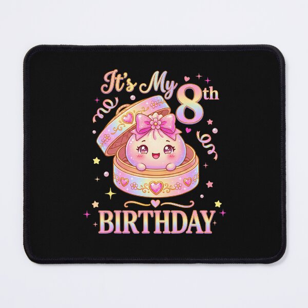 Item preview, It's My 8Th Birthday Girl Dumpling Kawaii Anime 8 Year Old designed and sold by ripgoatclothing.
