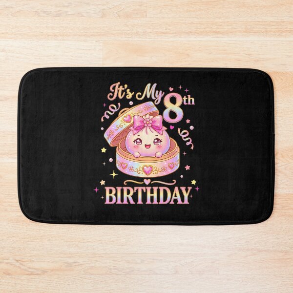 Item preview, It's My 8Th Birthday Girl Dumpling Kawaii Anime 8 Year Old designed and sold by ripgoatclothing.