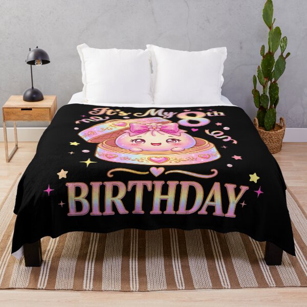 Item preview, It's My 8Th Birthday Girl Dumpling Kawaii Anime 8 Year Old designed and sold by ripgoatclothing.