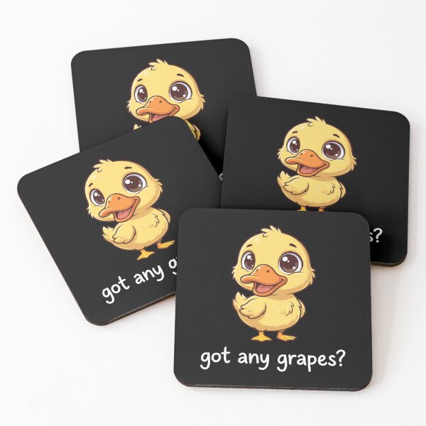 Item preview, Got Any Grapes? Duck Song Meme Funny Animal Lover Humor designed and sold by Doodleoub.