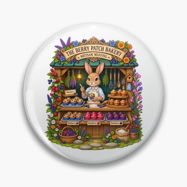 Item preview, The Berry Patch Bakery | Artisan Berry Muffins designed and sold by MrDev.
