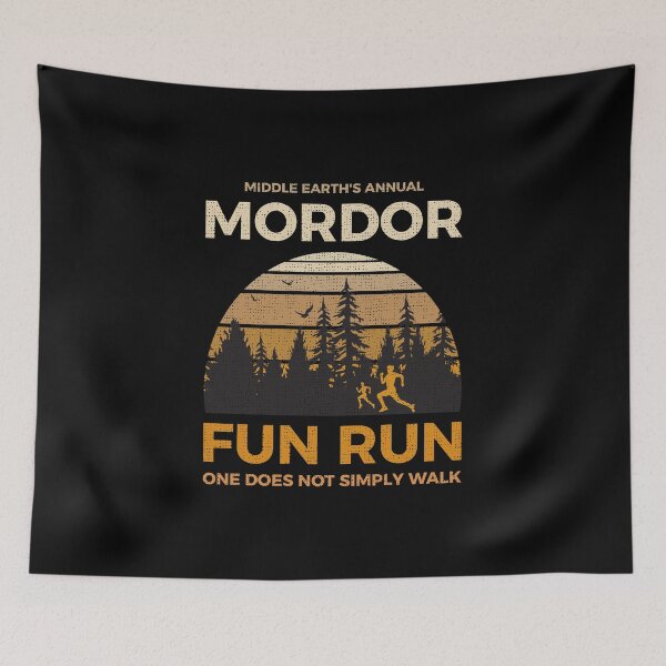 Item preview, MIDDLE EARTH'S ANNUAL MORDOR FUN RUN  ONE DOES NOT SIMPLY WALK designed and sold by AhmedZouita.