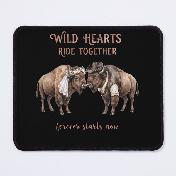 Item preview, Bison Wedding Couple designed and sold by Roy & Tiffany.