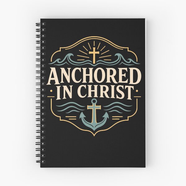 Item preview, Christian Anchored In Christ Faith Anchor Cross designed and sold by ripgoatclothing.