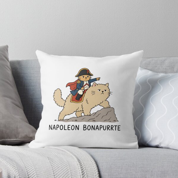 Item preview, Napoleon Bonapurrte Cat Art Funny History Parody French Emperor Kitty Gift designed and sold by MonkiFlipp.