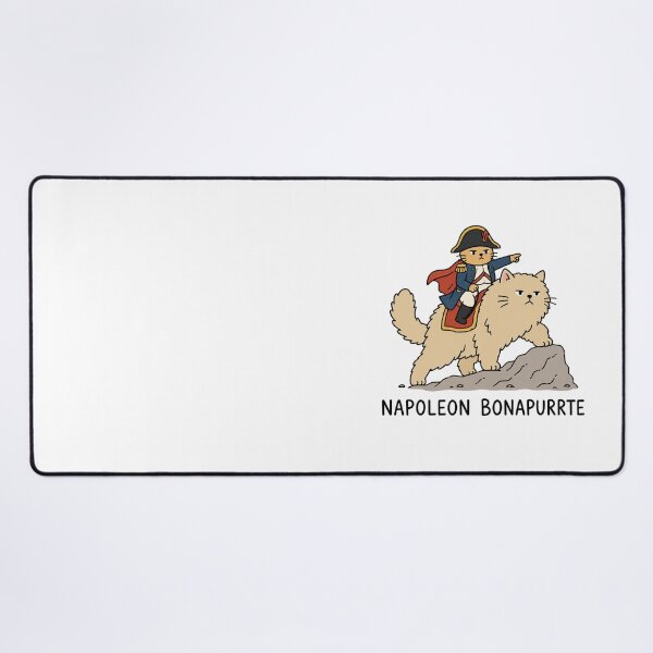 Item preview, Napoleon Bonapurrte Cat Art Funny History Parody French Emperor Kitty Gift designed and sold by MonkiFlipp.