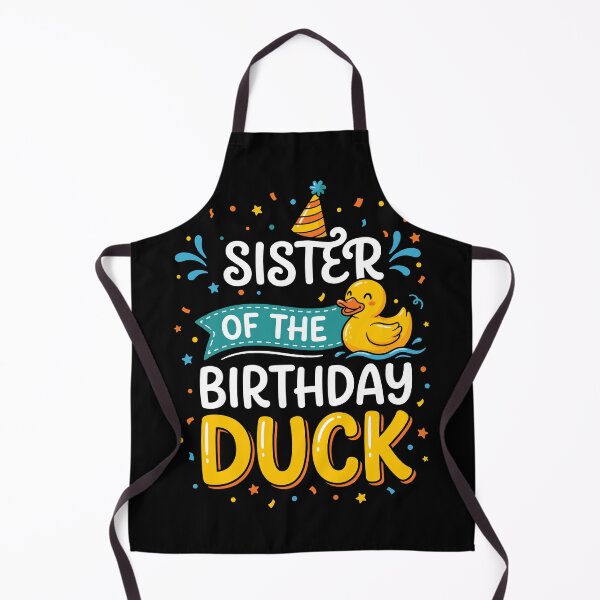 Item preview, Sister Of The Birthday Duck Sibling Celebration Family Gift designed and sold by Doodleoub.