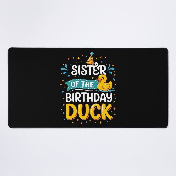 Item preview, Sister Of The Birthday Duck Sibling Celebration Family Gift designed and sold by Doodleoub.