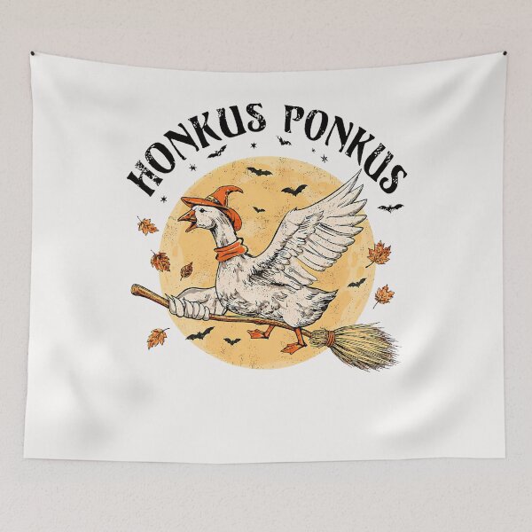 Item preview, Honkus Ponkus Funny Halloween Witch Goose designed and sold by ripgoatclothing.